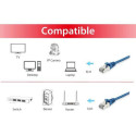 Equip Cat.6 S/FTP Patch Cable, 7.5m, Blue