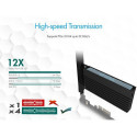 ICY BOX IB-PCI214M2-HSL interface cards/adapter Internal M.2