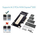 ICY BOX IB-PCI214M2-HSL interface cards/adapter Internal M.2