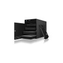ICY BOX IB-3740-C31 HDD/SSD enclosure Black 2.5/3.5&quot;