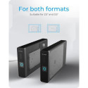 ICY BOX IB-382H-C31 HDD/SSD enclosure Black 2.5/3.5&quot;