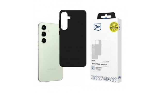 3MK Matt mobile phone case 17 cm (6.7&quot;) Cover Black