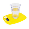 Mesko Home MS 3159y Yellow Countertop Rectangle Electronic kitchen scale