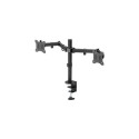 Goobay Dual Monitor Mount Flex, Black