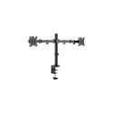 Goobay Dual Monitor Mount Flex, Black