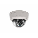 LevelOne GEMINI Fixed Dome IP Network Camera, 5-Megapixel, 802.3af PoE, IR LEDs, Indoor/Outdoor, two