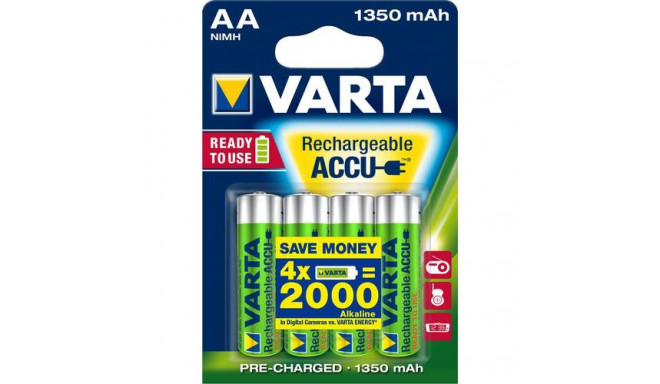 Varta Ready2Use HR06 1350 mAh Rechargeable battery AA Nickel-Metal Hydride (NiMH)
