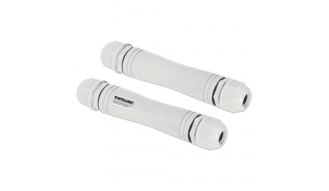 Intellinet Ultra Long Range Outdoor Fast Ethernet PoE+ Extender Kit Extends PoE up to 1000 m (3280 f