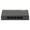 Intellinet 5-Port Gigabit Ethernet Switch Desktop Size, Plastic, IEEE 802.3az (Energy Efficient Ethe