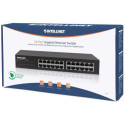 Intellinet 24-Port Gigabit Ethernet Switch, 24 x 10/100/1000 Mbit/s RJ45-Ports, IEEE 802.3az (Energy