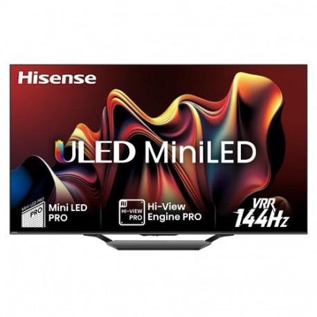 Hisense 55U7NQ TV 139.7 cm (55") 4K Ultra HD Smart TV Wi-Fi Grey 500 cd/m²