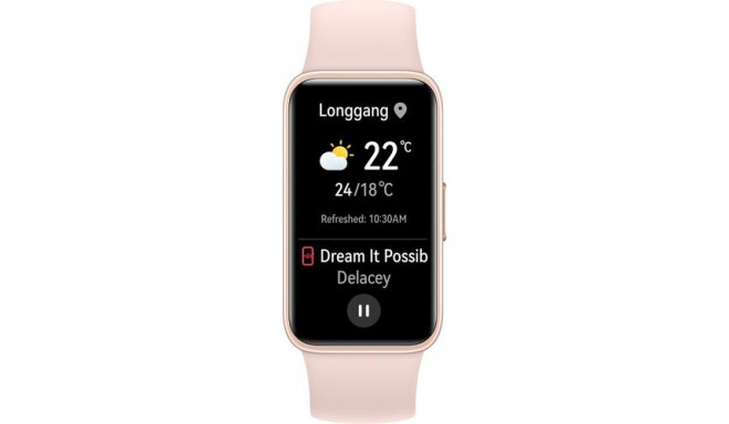 Huawei Band 8 AMOLED Wristband activity tracker 3.73 cm (1.47&quot;) Black, Pink