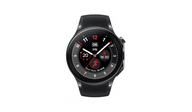 OnePlus Watch 2 3.63 cm (1.43&quot;) AMOLED Digital 466 x 466 pixels Touchscreen Black Wi-Fi GPS