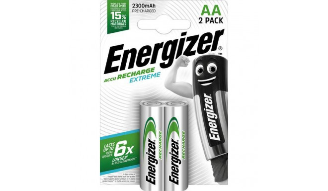 Energizer Accu Recharge Extreme 2300 AA BP2 Rechargeable battery Nickel-Metal Hydride (NiMH)
