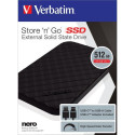 Verbatim Store &#039;n&#039; Go Portable SSD USB 3.2 GEN 1 512GB