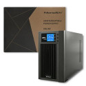 Qoltec 53043 uninterruptible power supply (UPS) Double-conversion (Online) 3 kVA 2400 W 2 AC outlet(