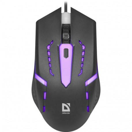 Defender FLASH MB-600L mouse Gaming Ambidextrous USB Type-A Optical 1200 DPI