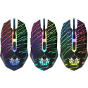 Defender DARK AGENT GM-590L mouse Gaming Right-hand USB Type-A Optical 12800 DPI