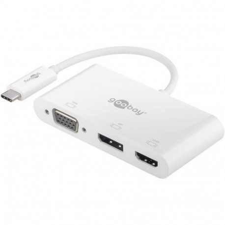 Goobay 52412 USB graphics adapter White