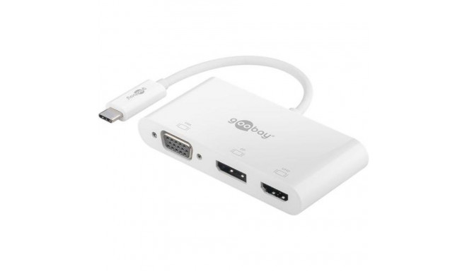 Goobay 52412 USB graphics adapter White