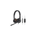 Creative Labs Chat USB Headset Wired Head-band Office/Call center USB Type-C Black