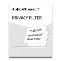 Qoltec 51052 display privacy filters 39.6 cm (15.6&quot;)
