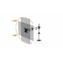 Durable 509423 monitor mount / stand 68.6 cm (27&quot;) Silver Wall