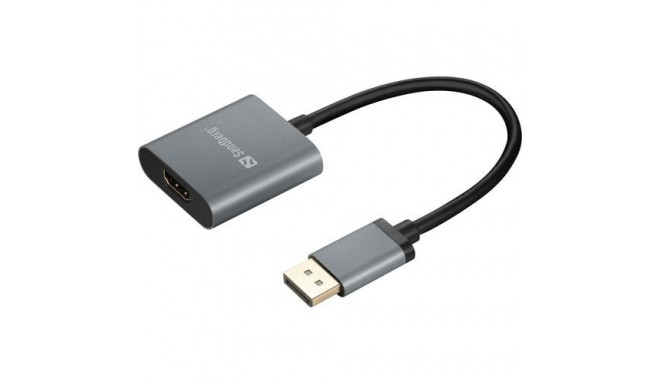 Sandberg DisplayPort 1.4 to HDMI 2.0 4K Adapter
