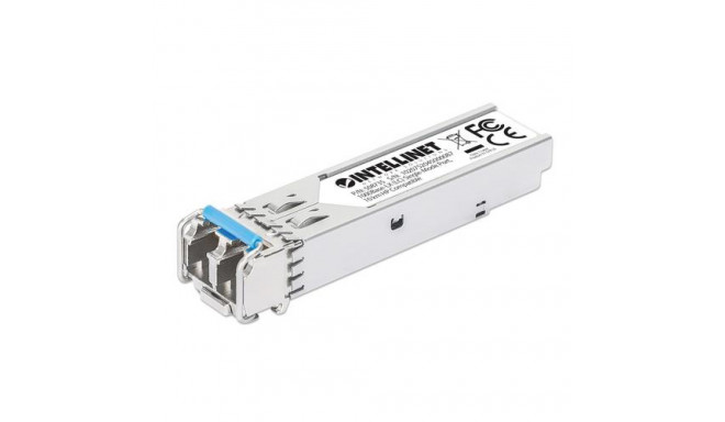 Intellinet Gigabit Fiber SFP Optical Transceiver Module 1000Base-LX (LC) Single-Mode Port, 10 km (6.