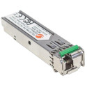 Intellinet Transceiver Module Optical, Gigabit Fiber WDM Bi-Directional SFP, 1000Base-Lx (LC) Single