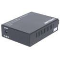 Intellinet Gigabit Ethernet Single Mode Media Converter, 10/100/1000Base-T to 1000Base-Lx (SC) Singl