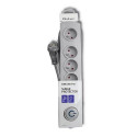 Qoltec 50272 surge protector Grey 5 AC outlet(s) 230 V 3 m