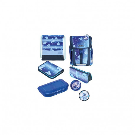 Herlitz FiloActive XL Plus Cosmic school bag set Boy Polyester Blue, Dark Blue