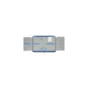 Herlitz UltraLight Plus Blue Shark school bag set Boy Polyester