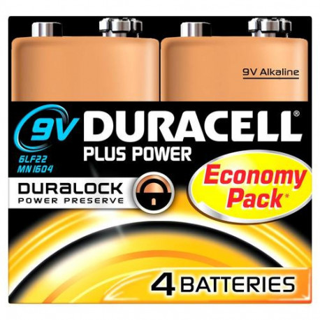 Duracell Plus Power Single-use battery 9V Alkaline