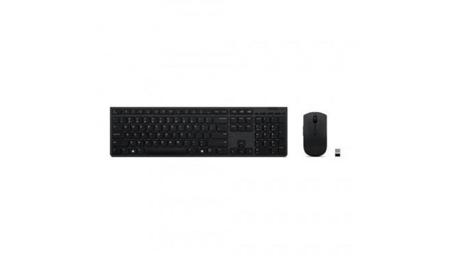 Lenovo 4X31K03975 keyboard Mouse included RF Wireless + Bluetooth Nordic Grey