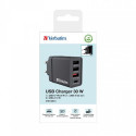 Verbatim 49700 mobile device charger Universal Black AC Fast charging Indoor