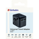 Verbatim 49543 power plug adapter Universal Black