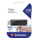 Verbatim Slider - USB Drive 128GB - Black