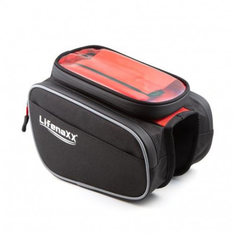Technaxx 4932 bicycle bag/basket Frame 3 L Black, Red