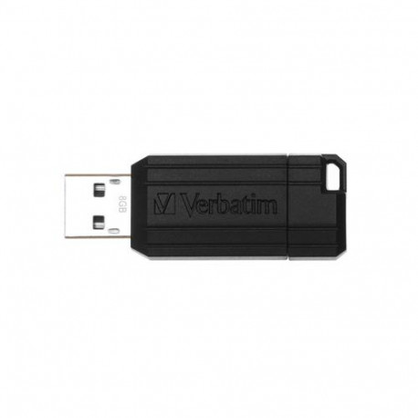 Verbatim PinStripe - USB Drive 8 GB - Black