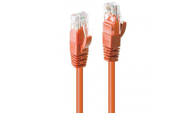 Lindy 2m Cat.6 U/UTP Network Cable, Orange
