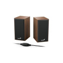 Genius Computer Technology SP-HF180 2-way Black, Wood Wired 6 W