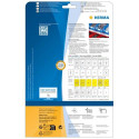 HERMA Labels hard-wearing A4 66x33.8 mm white strong adhesion film matt weatherproof 600 pcs.