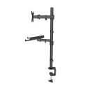 Manhattan TV &amp; Monitor &amp; Laptop Combo Mount, Desk, Full Motion, 1 screen, Screen Siz