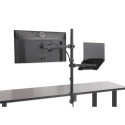 Manhattan TV &amp; Monitor &amp; Laptop Combo Mount, Desk, Full Motion, 1 screen, Screen Siz