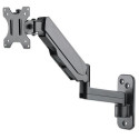 Manhattan TV & Monitor Mount, Wall, Spring Arm, 1 screen, Screen Sizes: 17-32", Bla Manhattan TV & Monitor Mount, Wall, Spring Arm, 1 screen, Screen Sizes: 17-32", Bla