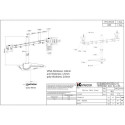 Manhattan TV &amp; Monitor Mount, Desk, Double-Link Arms, 2 screens, Screen Sizes: 10-27&quo
