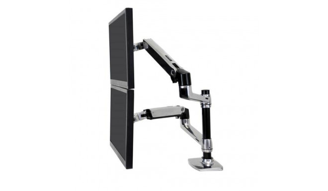 Ergotron LX Series Dual Stacking Arm 61 cm (24&quot;) Desk Silver