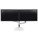 Ergotron LX Series Dual Stacking Arm monitor mount / stand 61 cm (24&quot;) Desk Silver